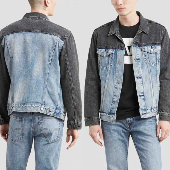 Levi's Colorblock The Trucker Jean Jacket HW8275 - Picture 8 of 8
